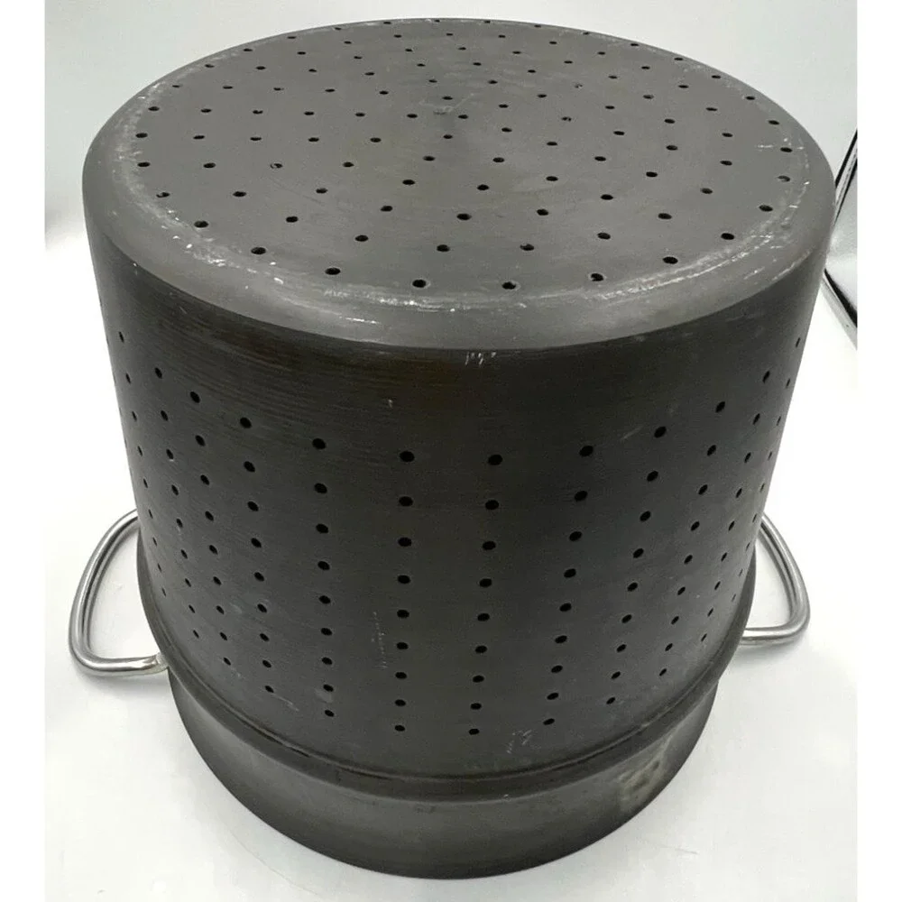Vintage Hard Anodized Aluminum 8 QT Pasta Steamer Insert Replacement 10.25x9